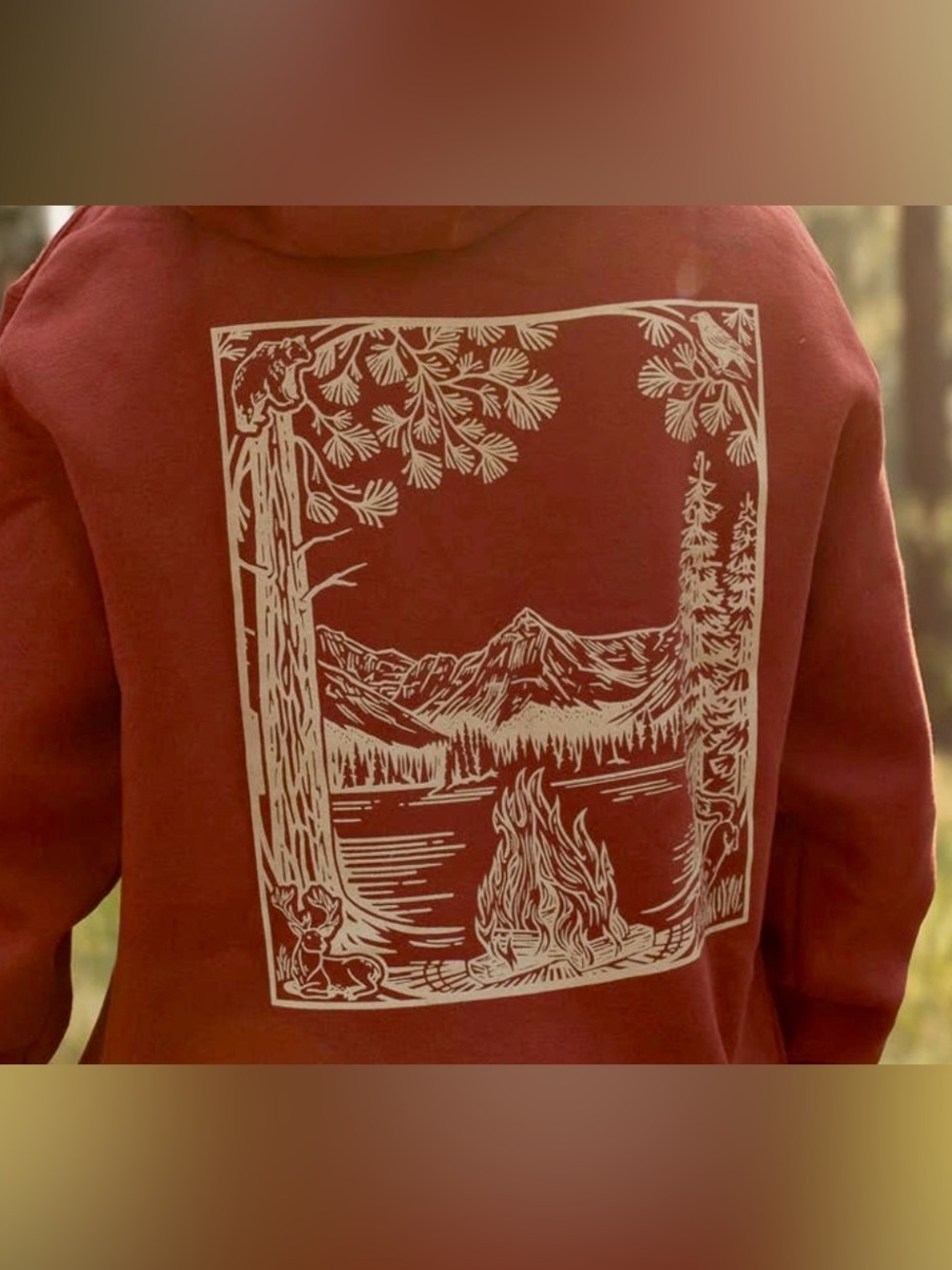 Mountain Graphic hoodie - Picture 4 of 6